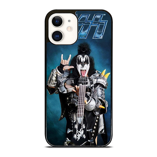 GENE SIMMONS KISS BASSIST iPhone 12 Case Cover