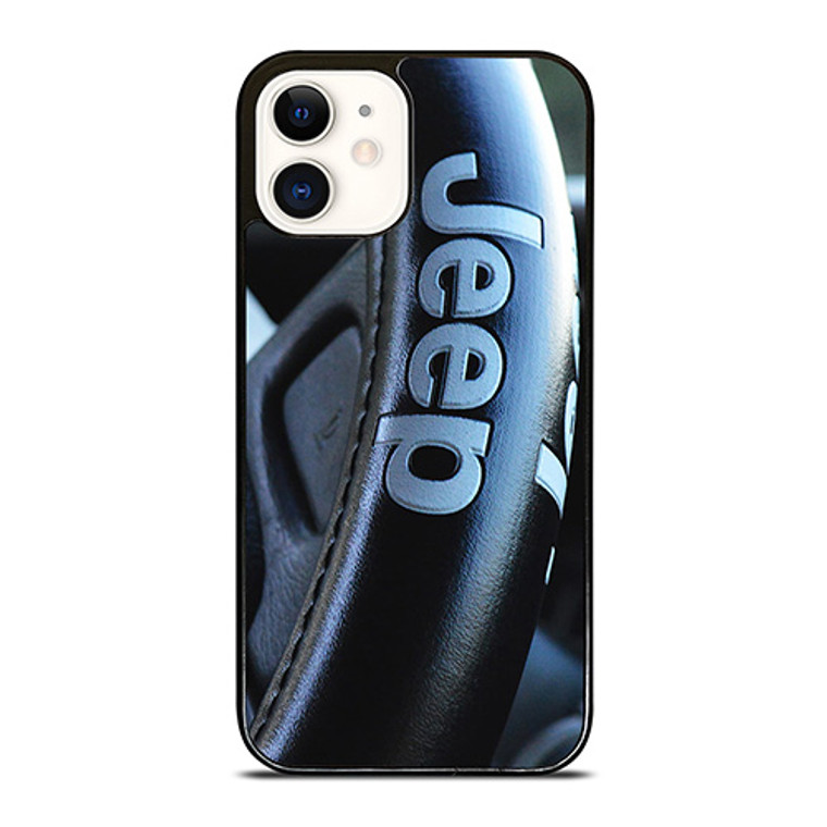 JEEP LOGO STEERING INTERIOR iPhone 12 Case Cover