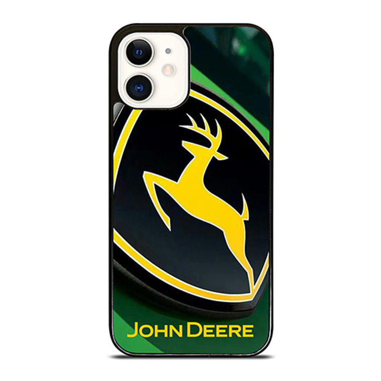 JOHN DEERE TRACTOR EMBLEM LOGO iPhone 12 Case Cover