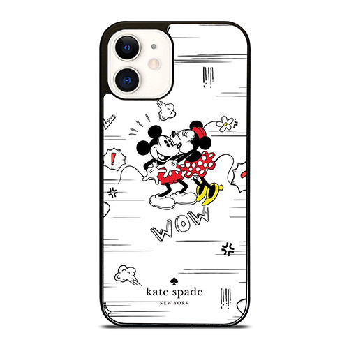 KATE SPADE NEW YORK LOGO X MICKEY MINNIE MOUSE DISNEY iPhone 12 Case Cover