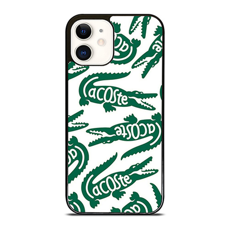 LACOSTE CROC CUTE ICON iPhone 12 Case Cover