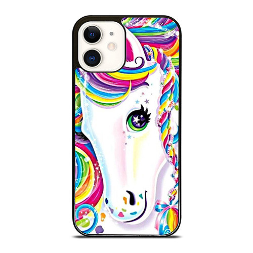 LISA FRANK UNICORN HORSE ART iPhone 12 Case Cover