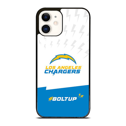 LOS ANGELES CHARGERS FOOTBALL LOGO BOLT UP iPhone 12 Case Cover