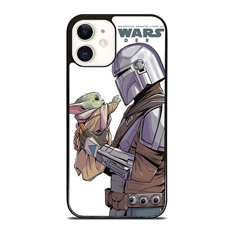 MANDALORIAN AND BABY YODA STAR WARS INSIDER iPhone 12 Case Cover