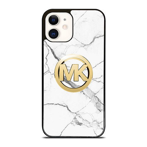 MICHAEL KORS MK LOGO ON MARBLE iPhone 12 Case Cover