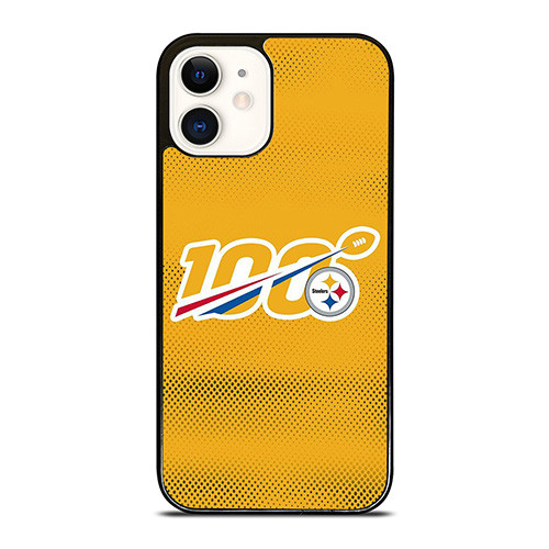 PITTSBURGH STEELERS FOOTBALL TEAM LOGO 100 iPhone 12 Case Cover