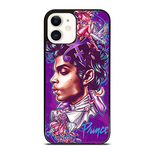 PRINCE PURPLE ART iPhone 12 Case Cover