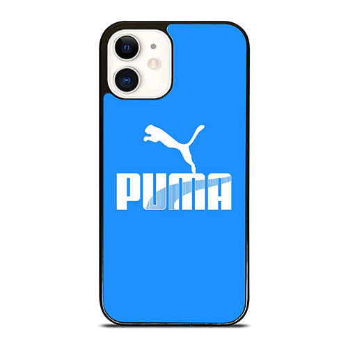 PUMA LOGO BLUE ICON iPhone 12 Case Cover