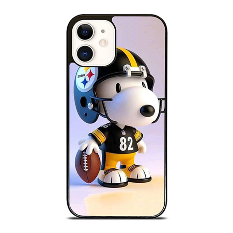 SNOOPY PITTSBURGH STEELERS FOOTBALL iPhone 12 Case Cover SNOOPY PITTSBURGH STEELERS FOOTBALL iPhone 12 Case Cover