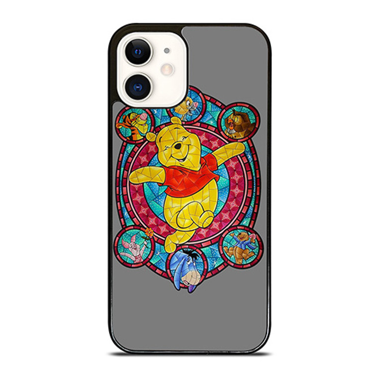 WINNIE THE POOH AND FRIENDS DISNEY MOZAIC ART iPhone 12 Case Cover
