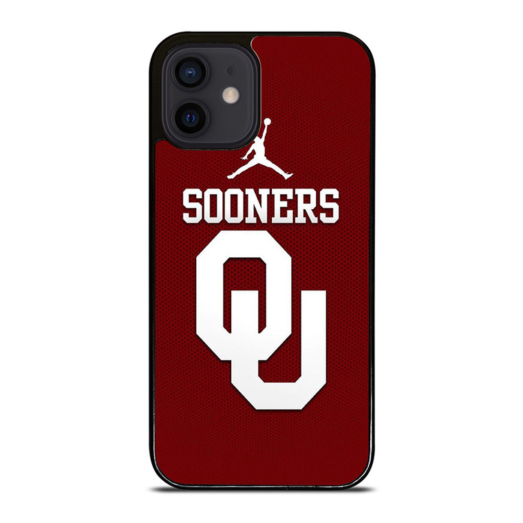 AIR JORDAN OKLAHOMA SOONERS UNIVERSITY FOOTBALL TEAM LOGO iPhone 12 Mini Case Cover AIR JORDAN OKLAHOMA SOONERS UNIVERSITY FOOTBALL TEAM LOGO iPhone 12 Mini Case Cover