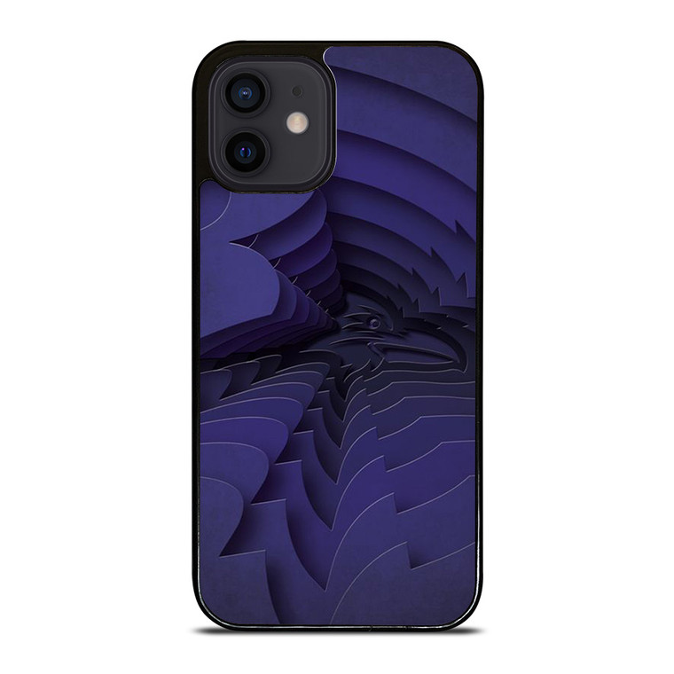 BALTIMORE RAVENS FOOTBALL LOGO NFL ICON iPhone 12 Mini Case Cover