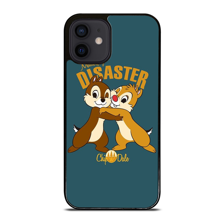 CHIP AND DALE DISNEY CARTOON MASTER OF DISASTER iPhone 12 Mini Case Cover
