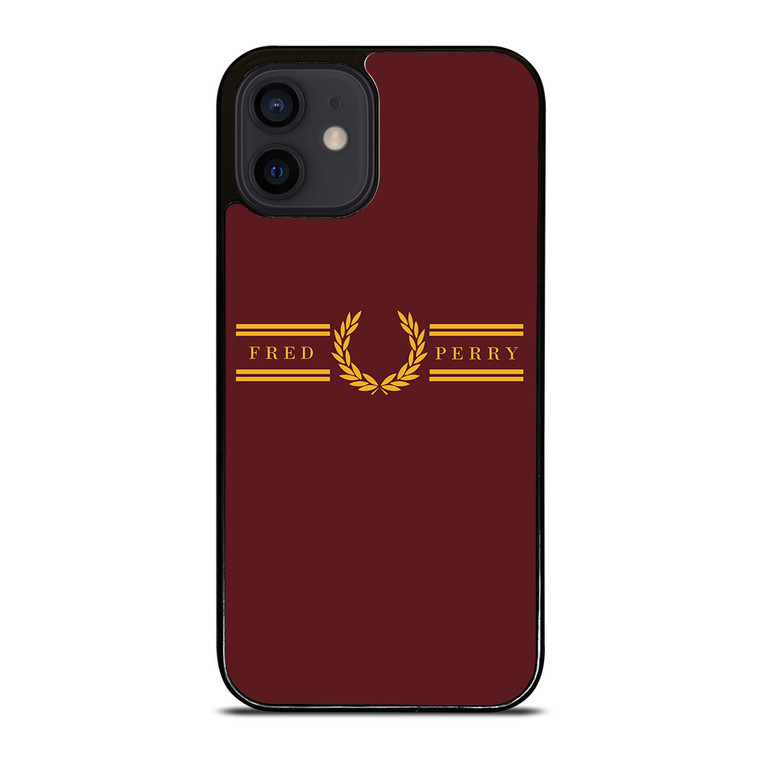 FRED PERRY LONDON LOGO iPhone 12 Mini Case Cover
