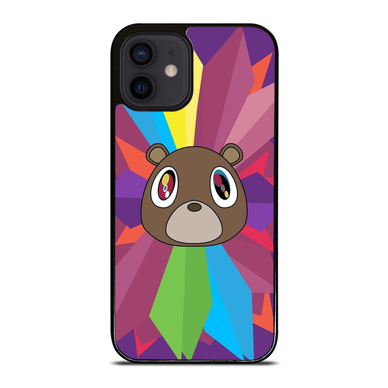 KANYE WEST DROPOUT BEAR FACE ICON iPhone 12 Mini Case Cover