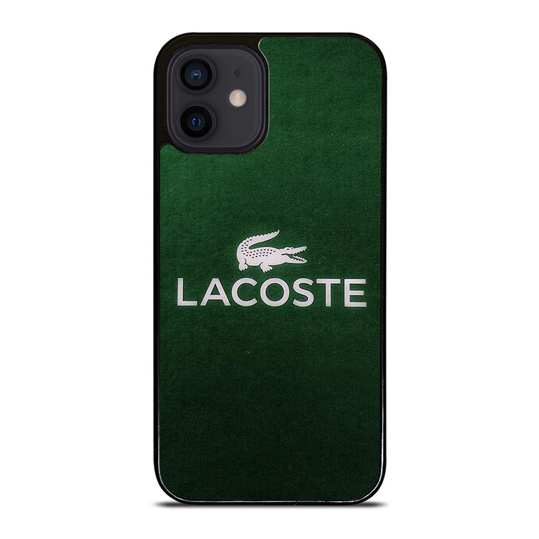 LACOSTE FASHION LOGO GREEN ICON iPhone 12 Mini Case Cover