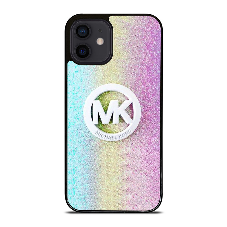 MICHAEL KORS MK LOGO RAINBOW iPhone 12 Mini Case Cover