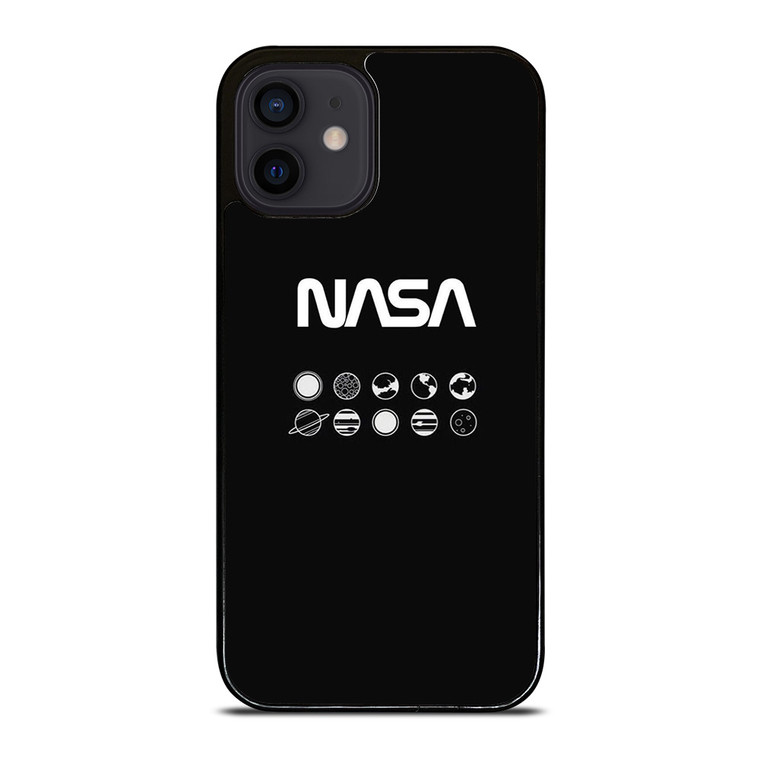 NASA LOGO PLANETS iPhone 12 Mini Case Cover