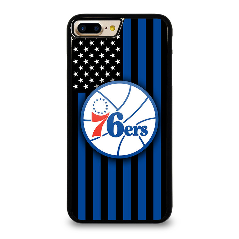PHILADELPHIA 76ERS NBA USA FLAG iPhone 7 / 8 Plus Case Cover