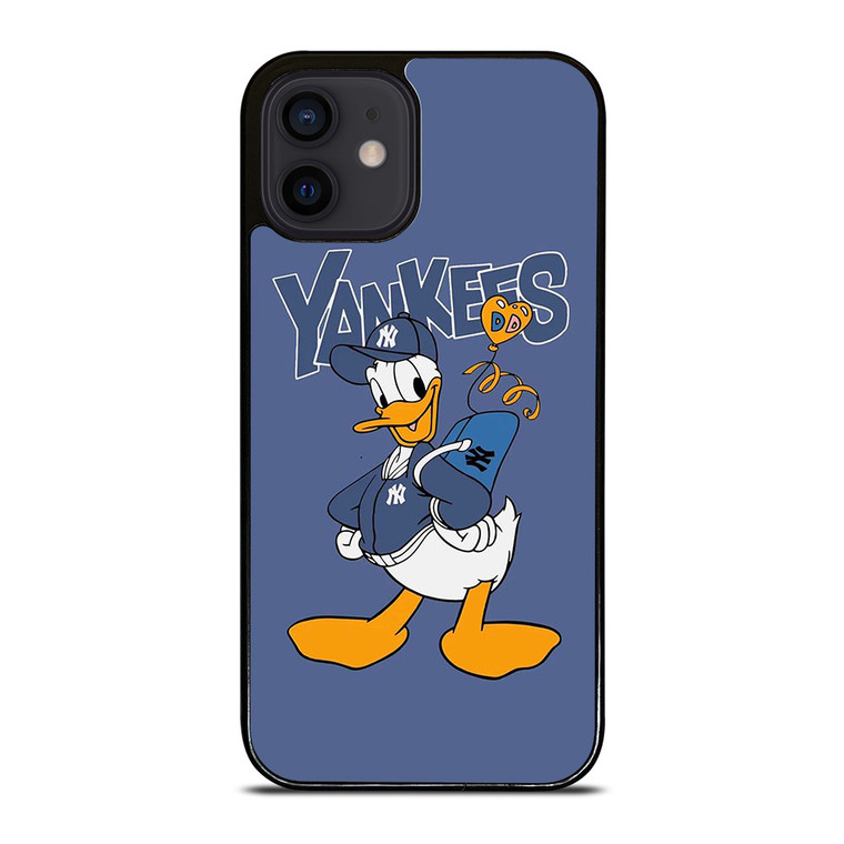 NEW YORK YANKEES BASEBALL DONALD DUCK iPhone 12 Mini Case Cover