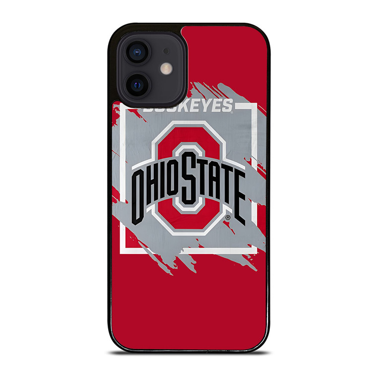 OHIO STATE BUCKEYES UNIVERSITY FOOTBALL LOGO iPhone 12 Mini Case Cover