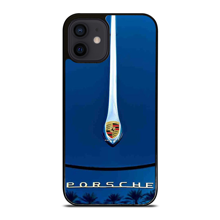 PORSCHE CAR LOGO HOOD EMBLEM iPhone 12 Mini Case Cover