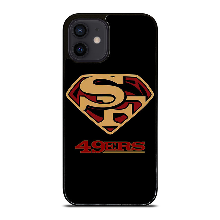 SAN FRANCISCO 49ERS FOOTBALL SUPERMAN LOGO iPhone 12 Mini Case Cover