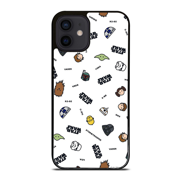 STAR WARS CUTE CARTOON COLLAGE iPhone 12 Mini Case Cover