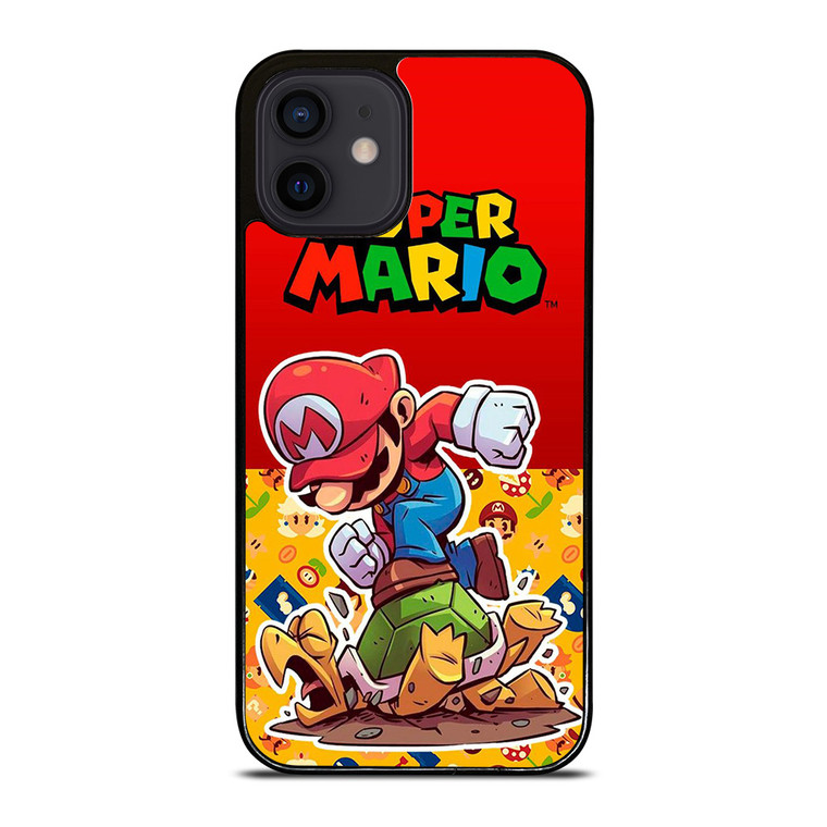 SUPER MARIO BROSS NINTENDO GAME iPhone 12 Mini Case Cover