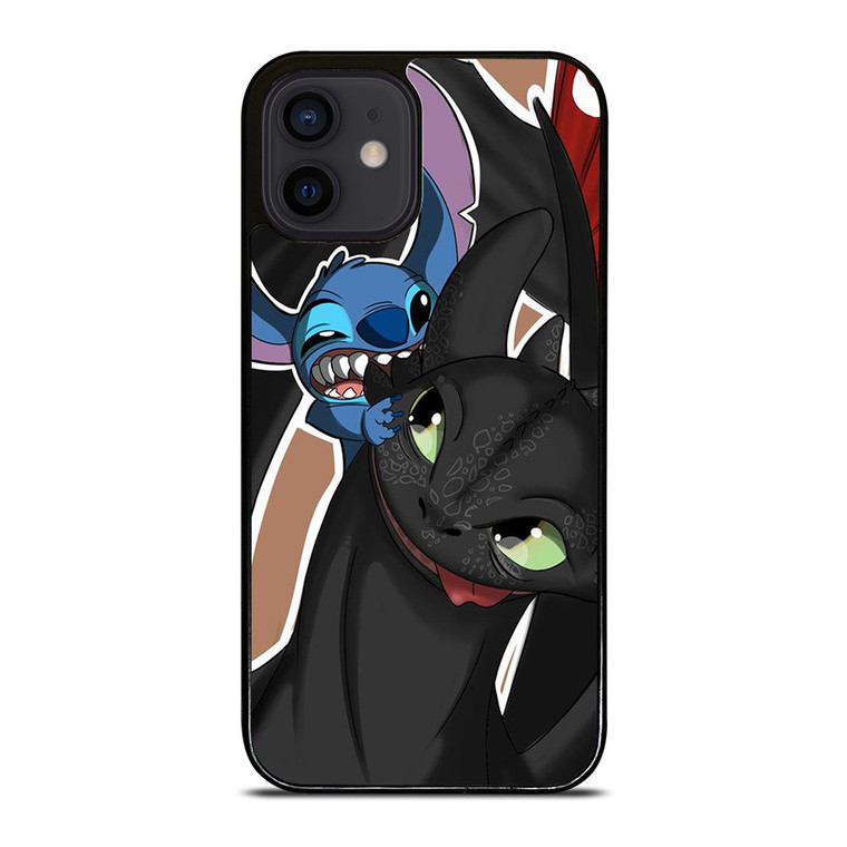 TOOTHLESS AND STITCH PLAY iPhone 12 Mini Case Cover