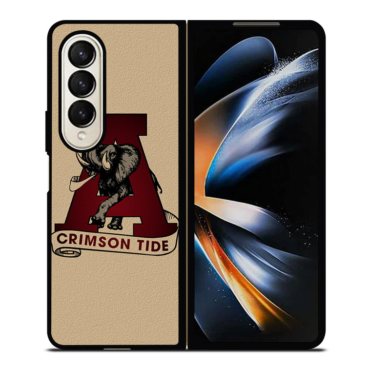 ALABAMA CRIMSON TIDE ROLL FOOTBALL Samsung Galaxy Z Fold 4 Case Cover