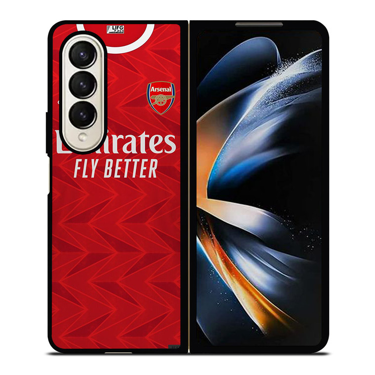 ARSENAL FC THE GUNNERS HOME JERSEY Samsung Galaxy Z Fold 4 Case Cover