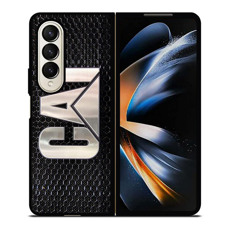 CATERPILLAR LOGO CAT NAME PLATE Samsung Galaxy Z Fold 4 Case Cover