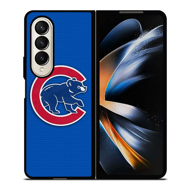 CHICAGO CUBS MASCOT BASEBALL TEAM LOGO Samsung Galaxy Z Fold 4 Case Cover