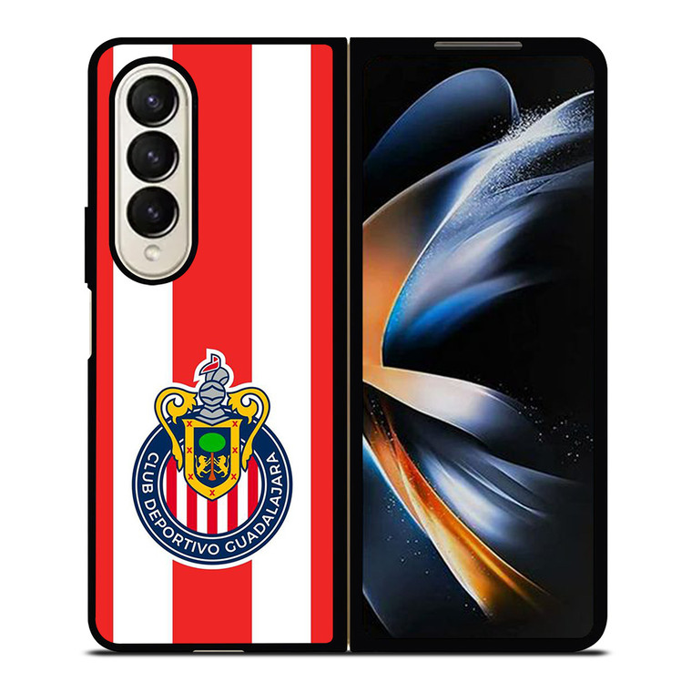 CLUB DEPORTIVO CHIVAS DE GUADALAJARA FOOTBALL LOGO Samsung Galaxy Z Fold 4 Case Cover