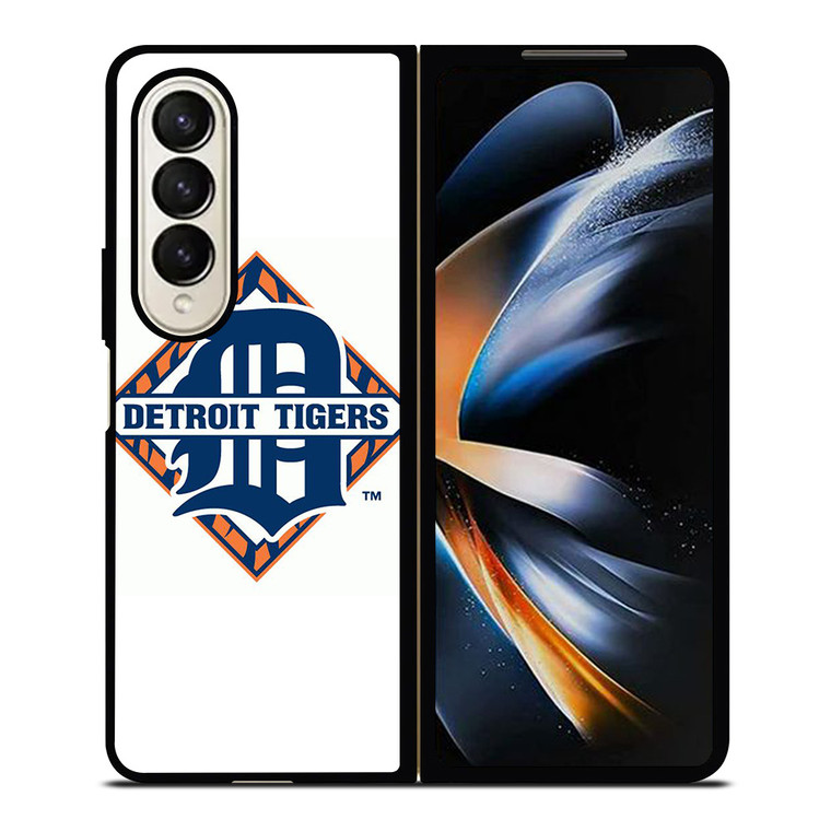 DETROIT TIGERS LOGO MLB BASEBALL TEAM EMBLEM Samsung Galaxy Z Fold 4 Case Cover