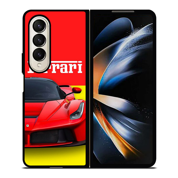 FERRARI LOGO RED CAR Samsung Galaxy Z Fold 4 Case Cover