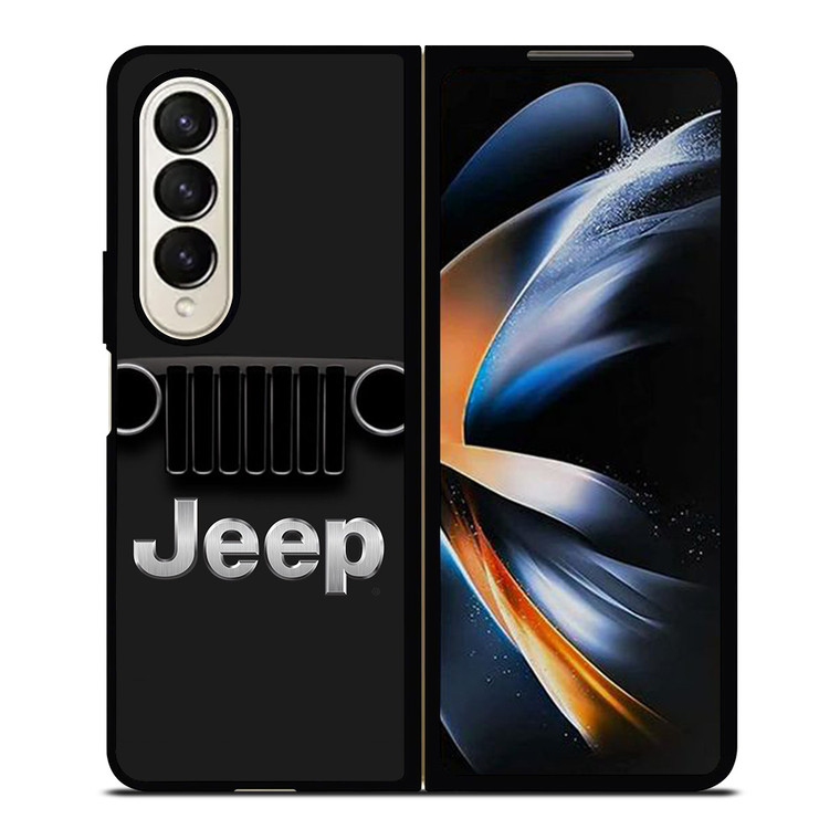 JEEP LOGO OFF ROAD CAR EMBLEM Samsung Galaxy Z Fold 4 Case Cover