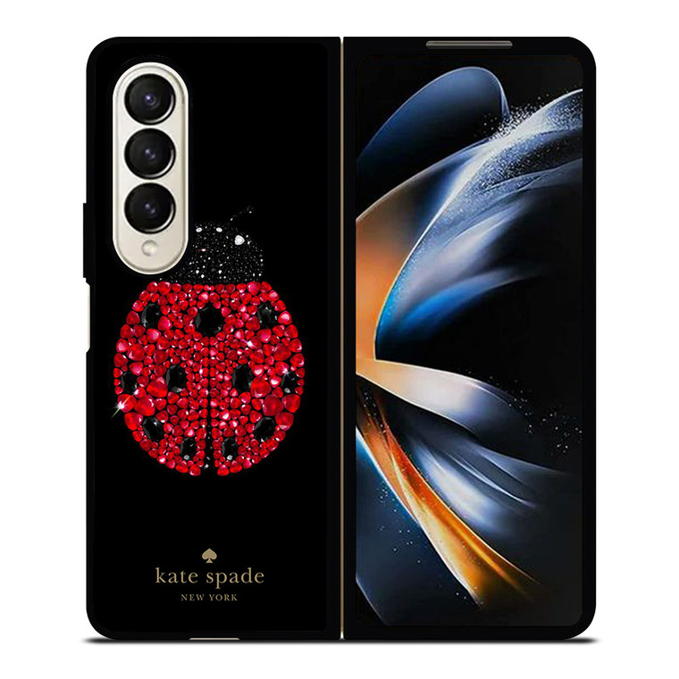 KATE SPADE NEW YORK DIAMOND LADYBUG Samsung Galaxy Z Fold 4 Case Cover