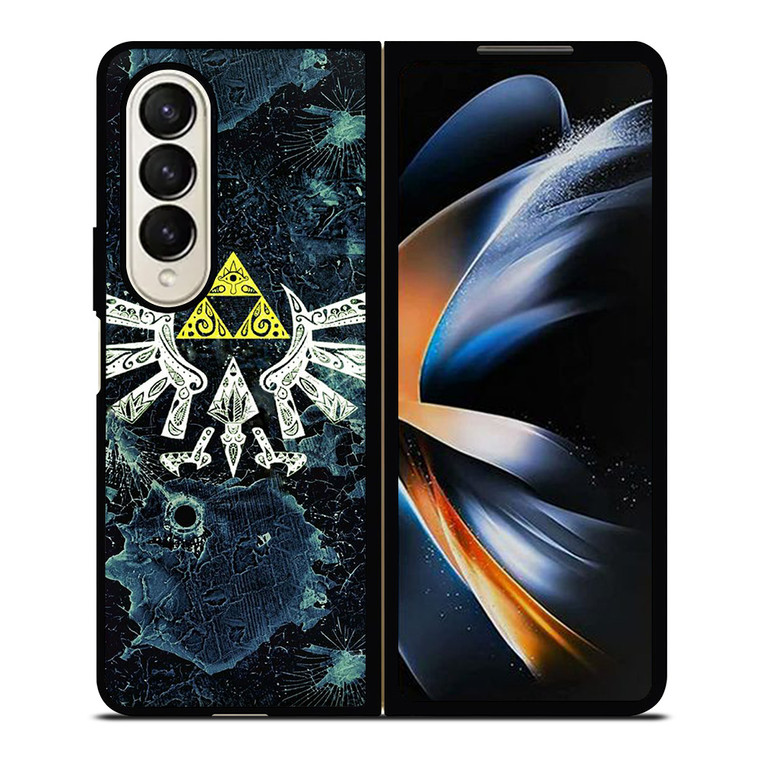 LEGEND OF ZELDA NINTENDO GAMES LOGO Samsung Galaxy Z Fold 4 Case Cover