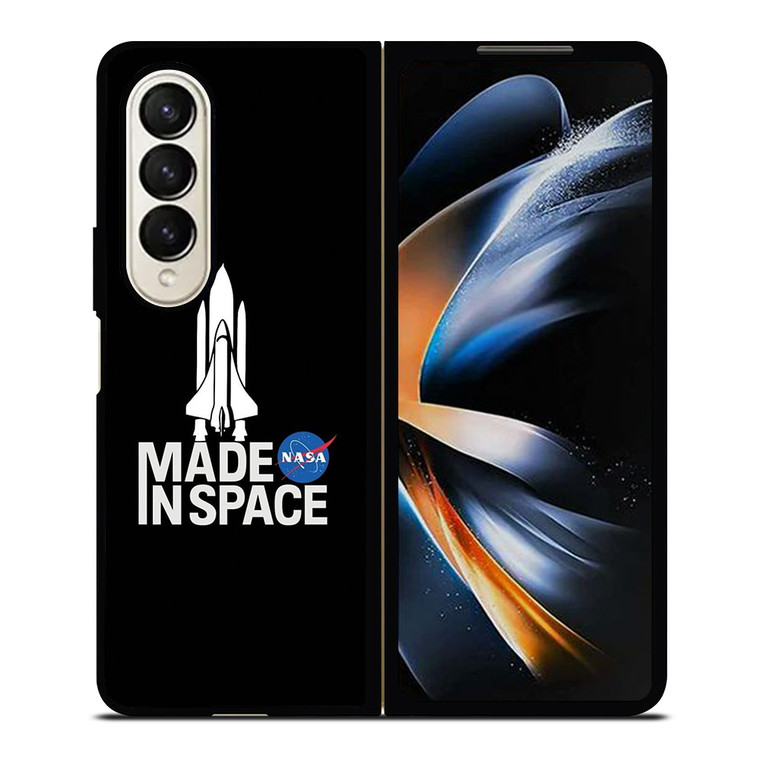 NASA MADE IN SPACE LOGO Samsung Galaxy Z Fold 4 Case Cover