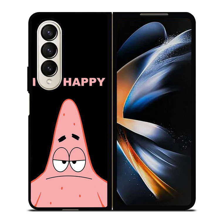 PATRICK STAR I AM HAPPY SPONGEBOB SQUAREPANTS Samsung Galaxy Z Fold 4 Case Cover