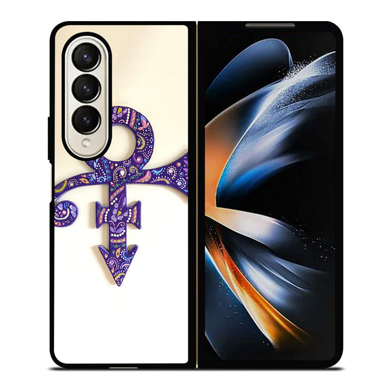 PRINCE PURPLE ART LOGO Samsung Galaxy Z Fold 4 Case Cover