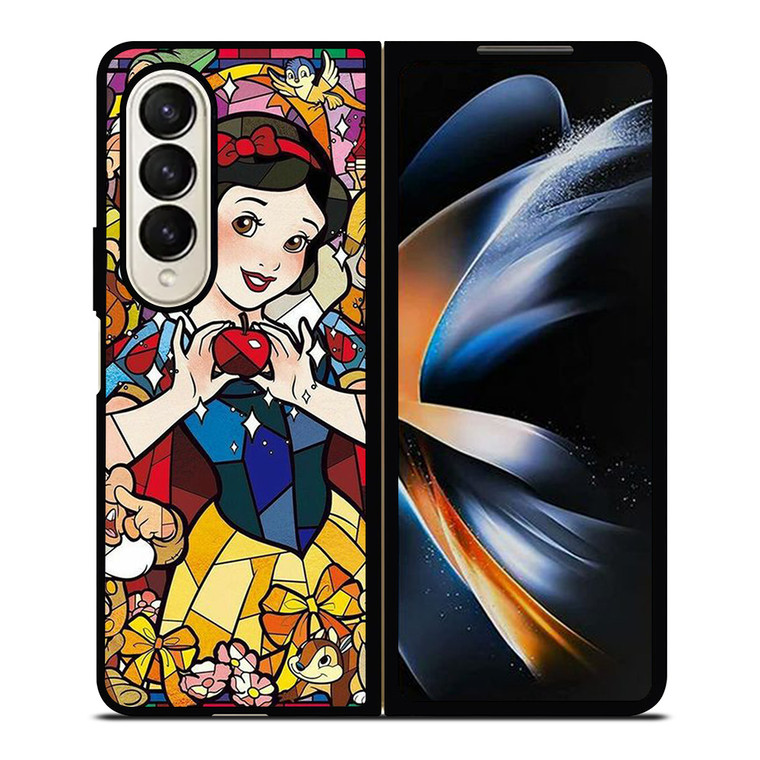 SNOW WHITE DISNEY PRINCESS MOZAIC ART Samsung Galaxy Z Fold 4 Case Cover