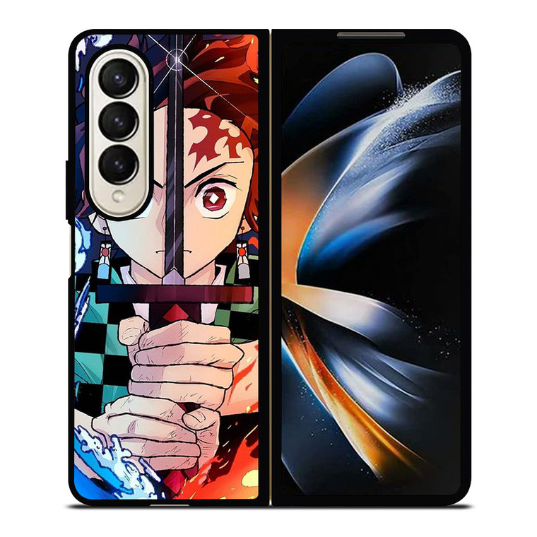 TANJIRO KAMADO DEMON SLAYER KIMETSU NO YAIBA Samsung Galaxy Z Fold 4 Case Cover