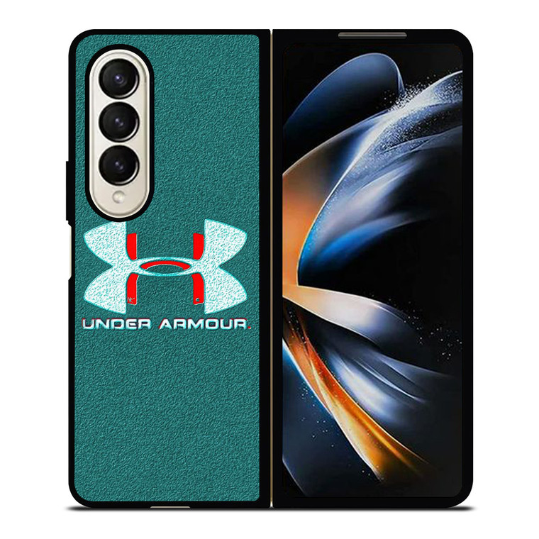 UNDER ARMOUR LOGO WHITE RED Samsung Galaxy Z Fold 4 Case Cover UNDER ARMOUR LOGO WHITE RED Samsung Galaxy Z Fold 4 Case Cover