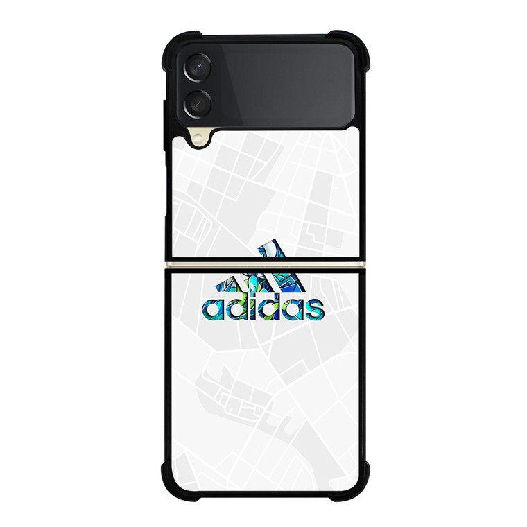 ADIDAS LOGO FLORAL SUMMER ICON Samsung Galaxy Z Flip 3 Case Cover ADIDAS LOGO FLORAL SUMMER ICON Samsung Galaxy Z Flip 3 Case Cover