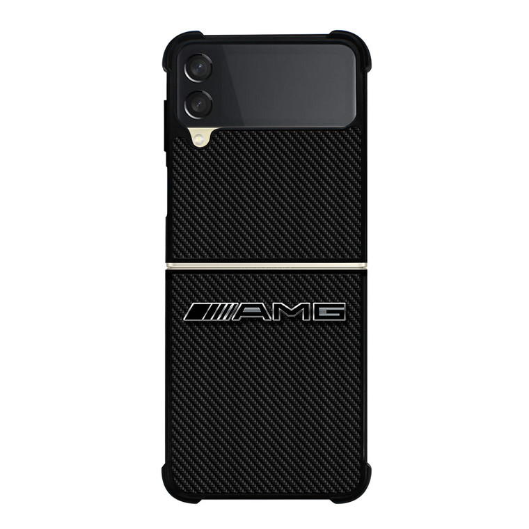 AMG MERCEDES BENZ LOGO CARBON Samsung Galaxy Z Flip 3 Case Cover AMG MERCEDES BENZ LOGO CARBON Samsung Galaxy Z Flip 3 Case Cover