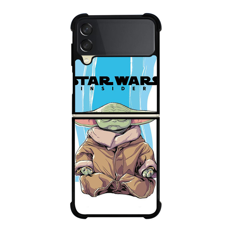 BABY YODA STAR WARS MEDITATION Samsung Galaxy Z Flip 3 Case Cover