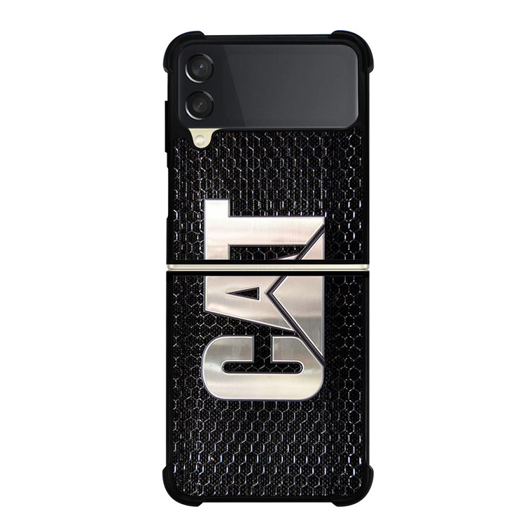 CATERPILLAR LOGO CAT NAME PLATE Samsung Galaxy Z Flip 3 Case Cover